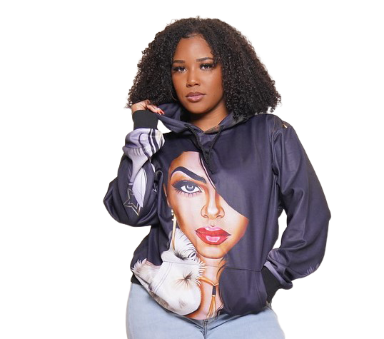 Unisex Hip Hop Caricature Hoodie (HH001) image 1