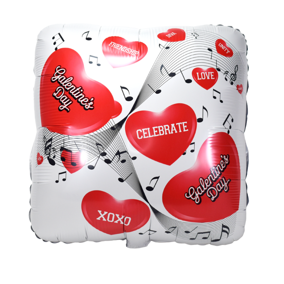 Happy Galentine's Day Large Square Friendship 24" image 0