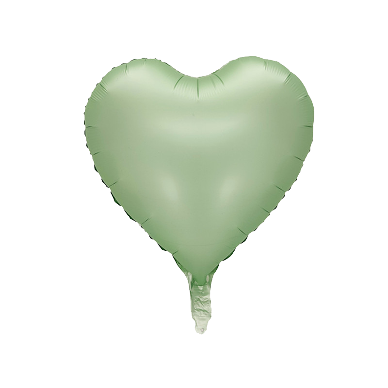 18" Mint Green Foil Balloons image 0