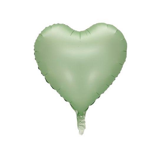 18" Mint Green Foil Balloons image 0
