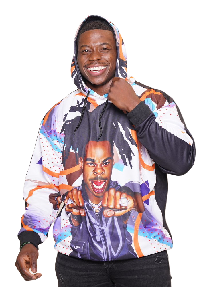 Unisex Hip Hop Caricature Hoodie (HH021) image 1